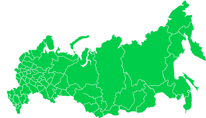 Карта Российских городов